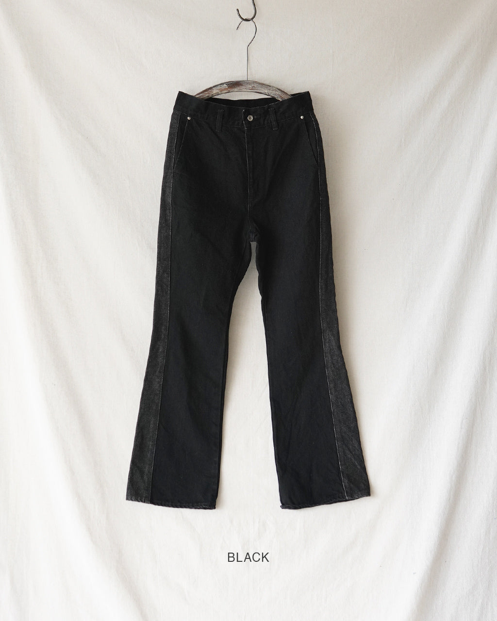 Side Stripe Denim Trousers J253DN01