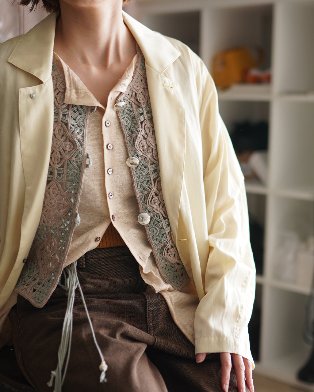JOICEADDED ジョイスアディッド Ease Flow Cardigan イーズフローカーディガン  | Crouka(クローカ)