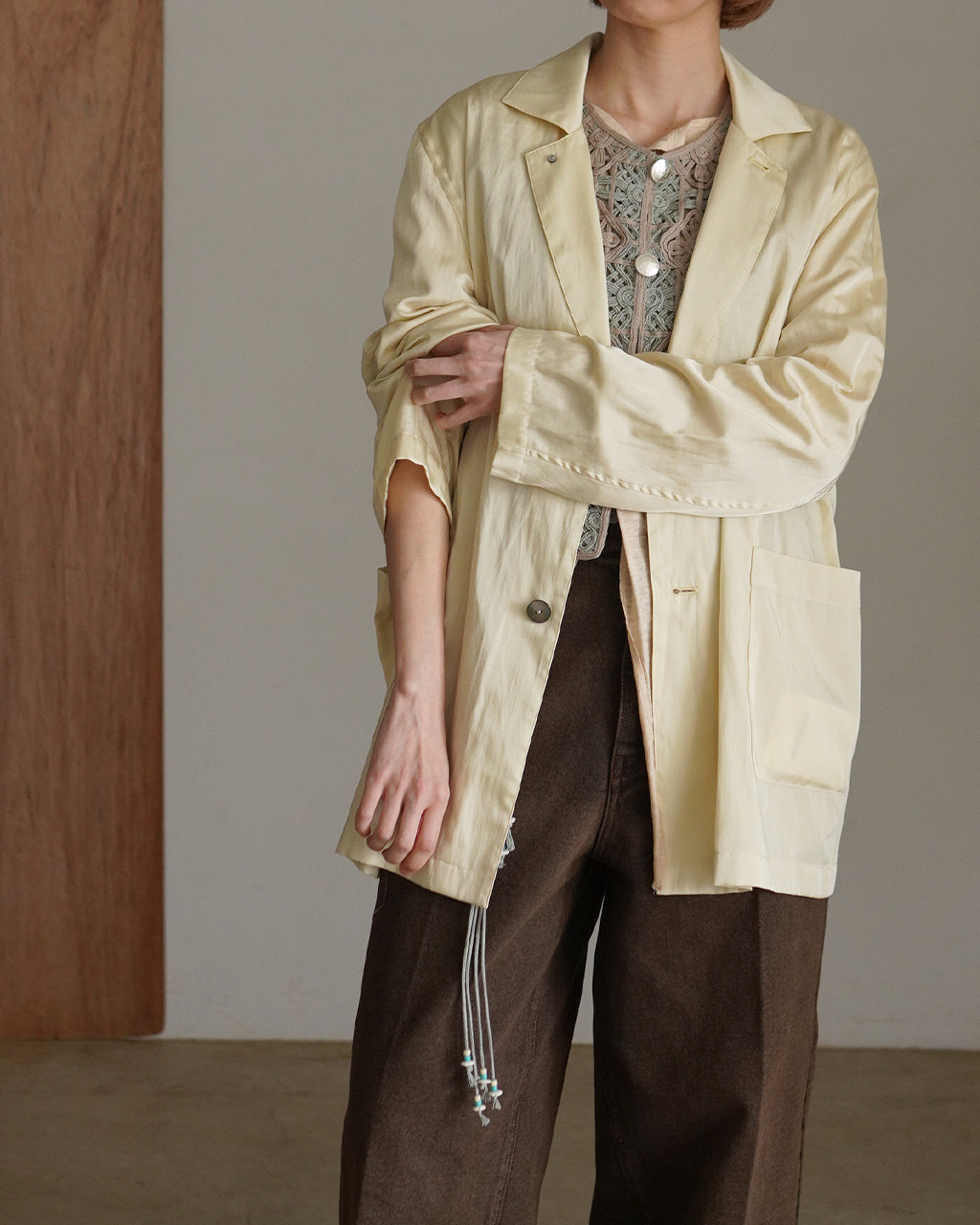 JOICEADDED ジョイスアディッド Ease of Mood Jacket イージー・オブ・ムード・ジャケット | Crouka(クローカ)