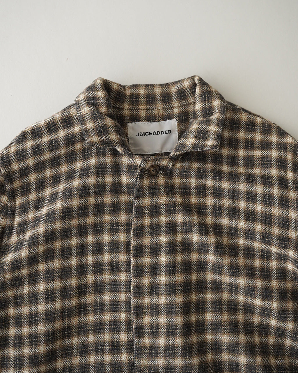 JOICEADDED ジョイスアディッド Ease of Mood Jacket Brown-Check