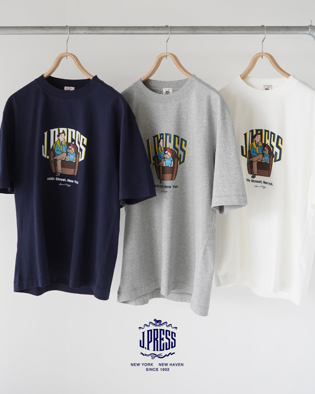 ＼早得24時間限定ポイント10倍／J.PRESS ORIGINALS ジェイプレスオリジナルズ J.PRESS ボーイズプリントT J.PRESS BOY'S PRINT-T 半袖 Tシャツ カットソー  KH OA GM 0091 【送料無料】