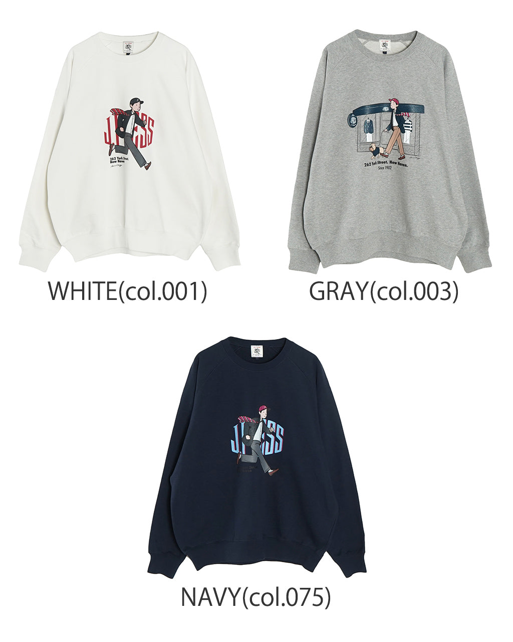 J.PRESS ORIGINALS ジェイプレス オリジナルズ ジェイプレス ボーイズ ラグラン スウェット シャツ J.PRESS BOY'S RAGLAN SWEATSHIRT トレーナー ロゴ プリント  KKOACW0091【送料無料】