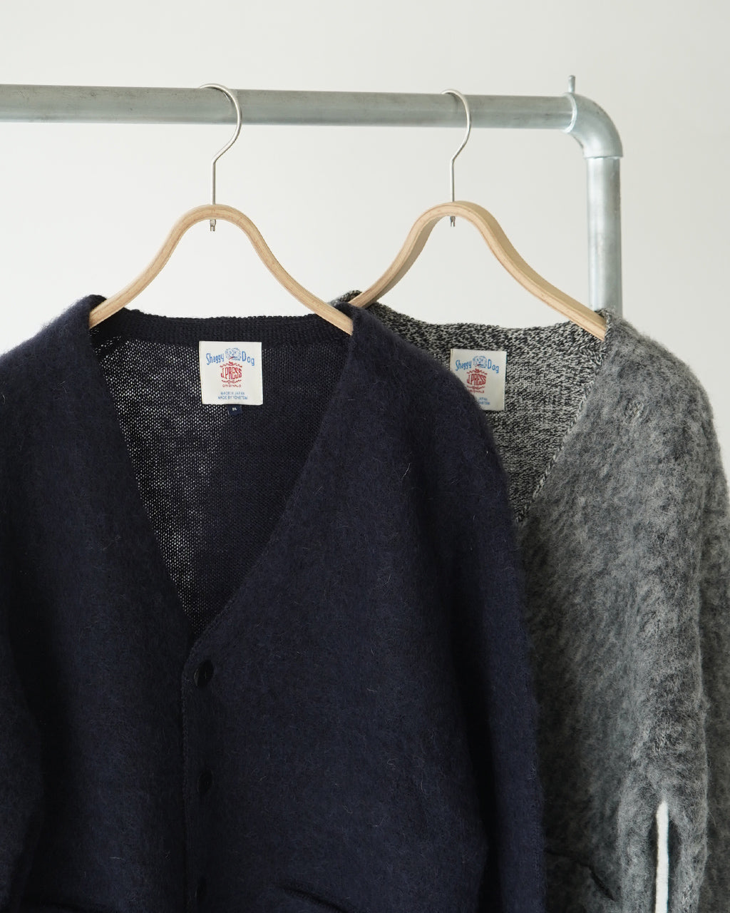 【SALE！50%OFF】J.PRESS ORIGINALS ジェイプレス オリジナルズ サドル カーディガン SADLE CARDIGAN シェットランドウール シャギードッグ コラボ KROACW0052【送料無料】