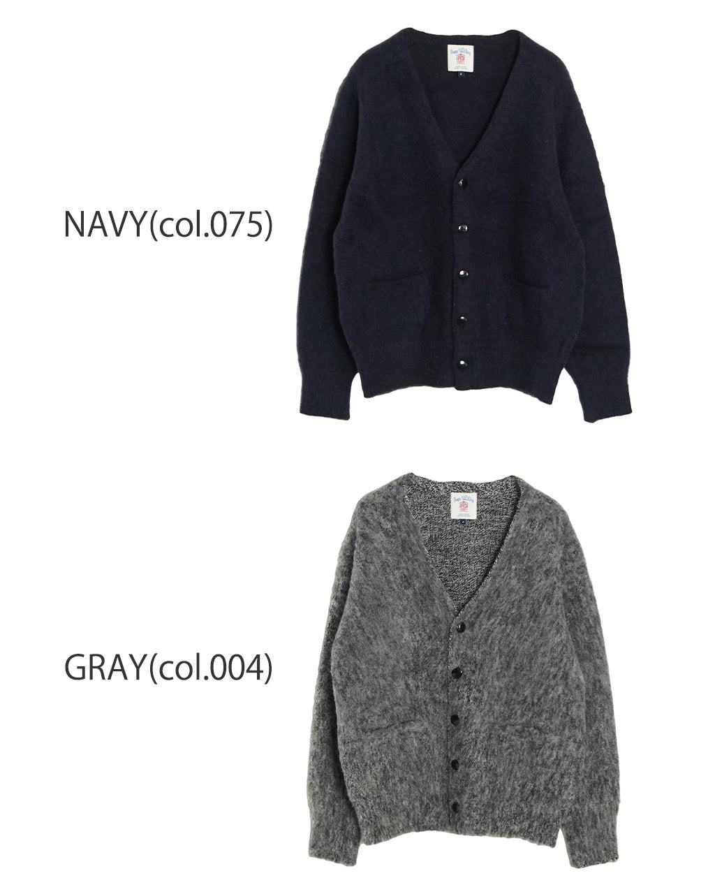 【SALE！50%OFF】J.PRESS ORIGINALS ジェイプレス オリジナルズ サドル カーディガン SADLE CARDIGAN シェットランドウール シャギードッグ コラボ KROACW0052【送料無料】