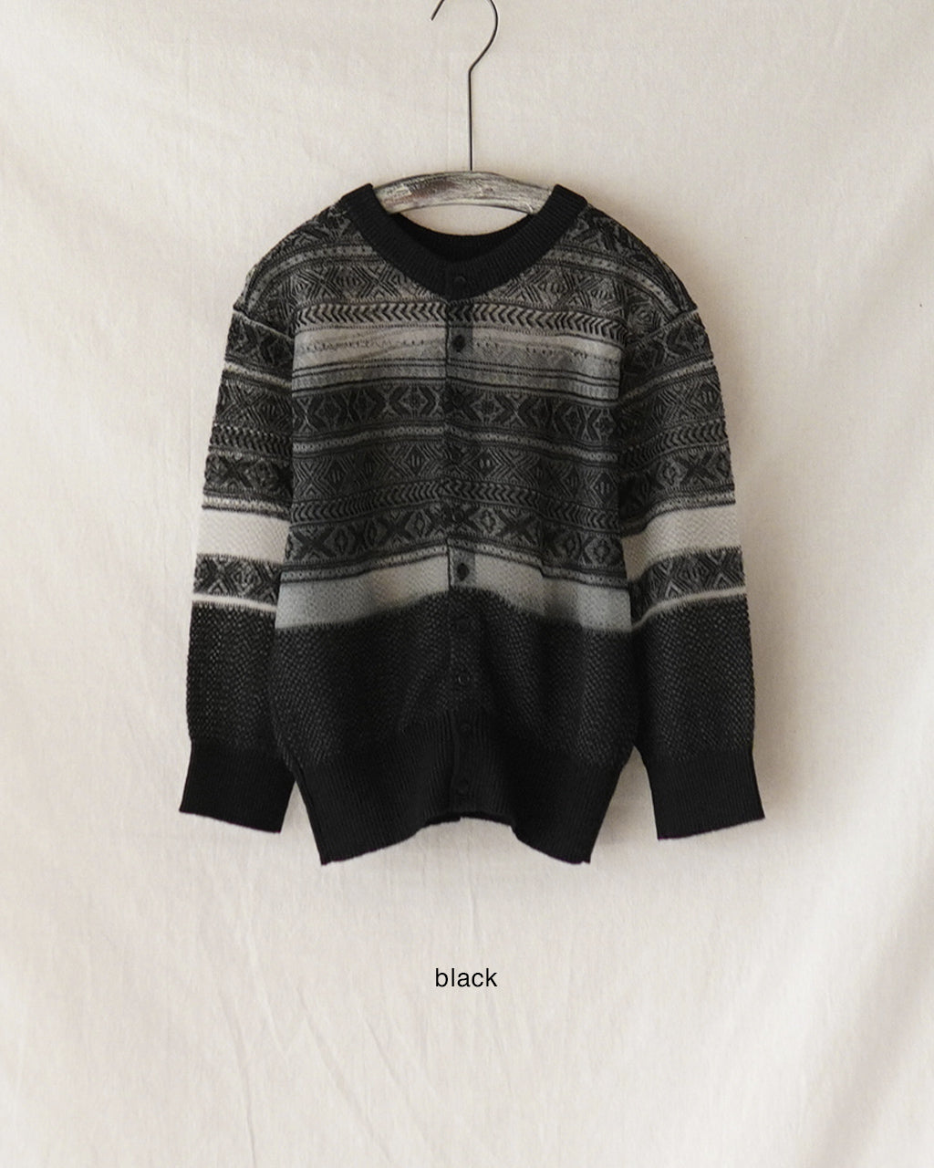 Fair Isle Cardigan 25AW-15-N
