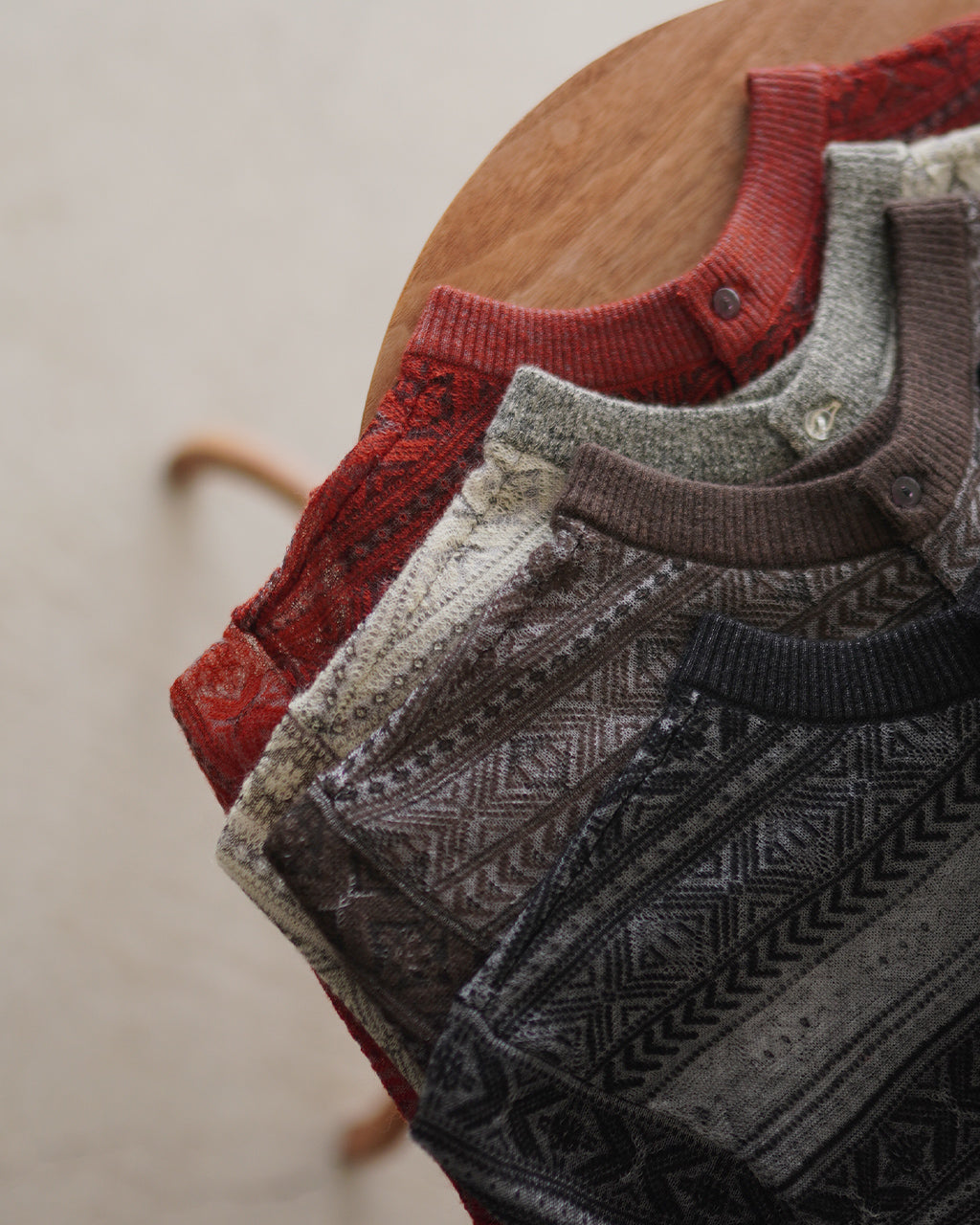Fair Isle Cardigan 25AW-15-N