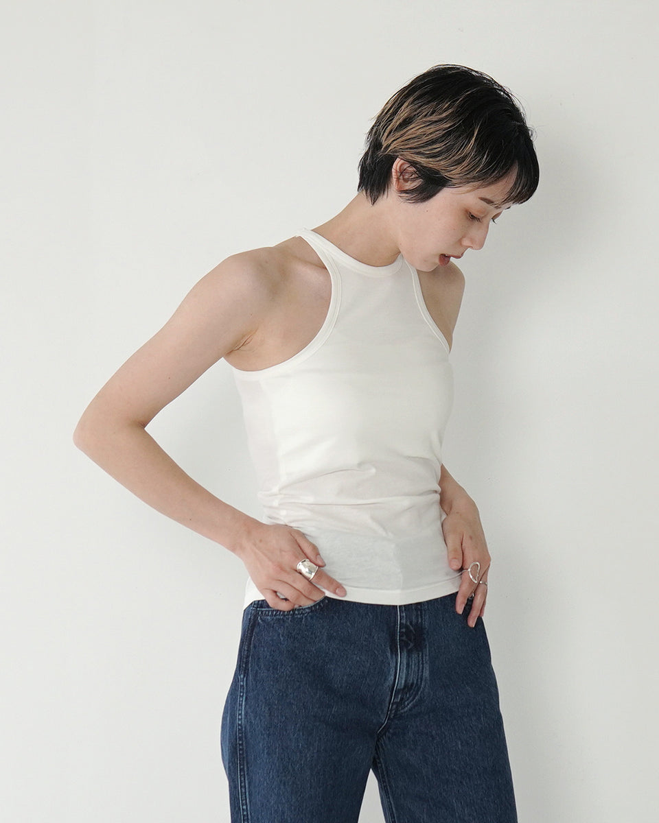 JUN MIKAMI ｜outlet｜アメリカンスリーブ タンクトップ 夏 インナー 
