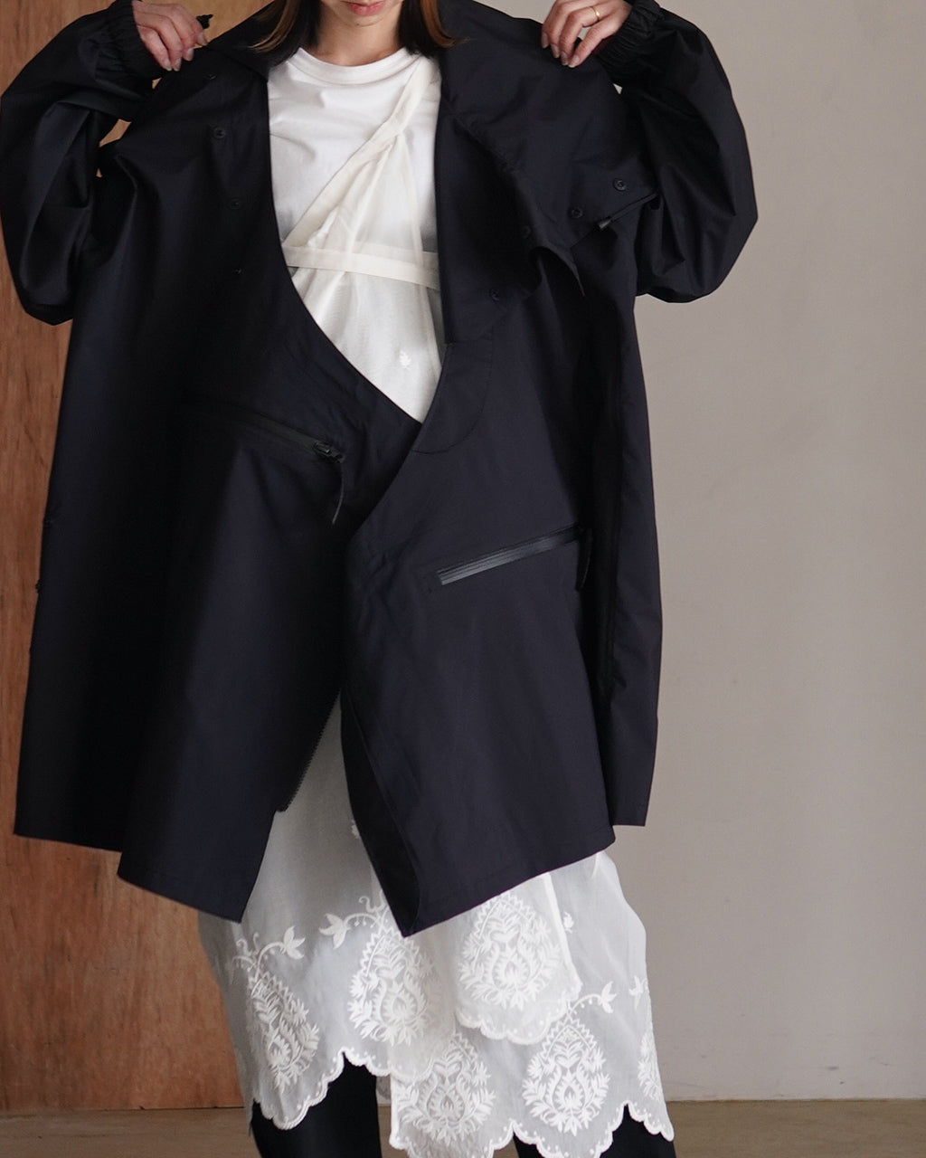 JUN MIKAMI × WILD THINGS コート 26SS-1-W