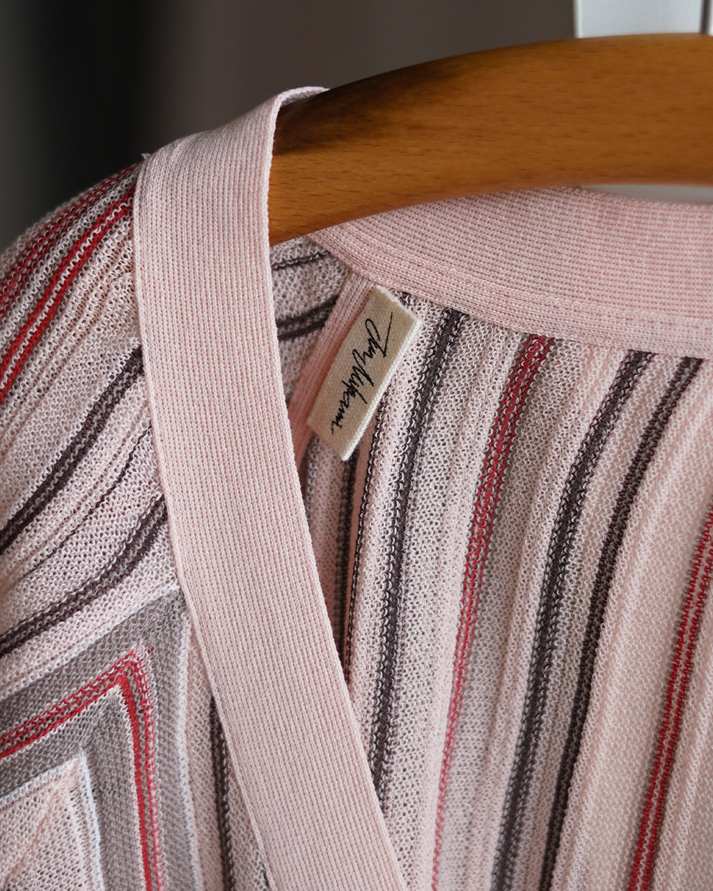 ストライプカーディガン 26SS-16-N