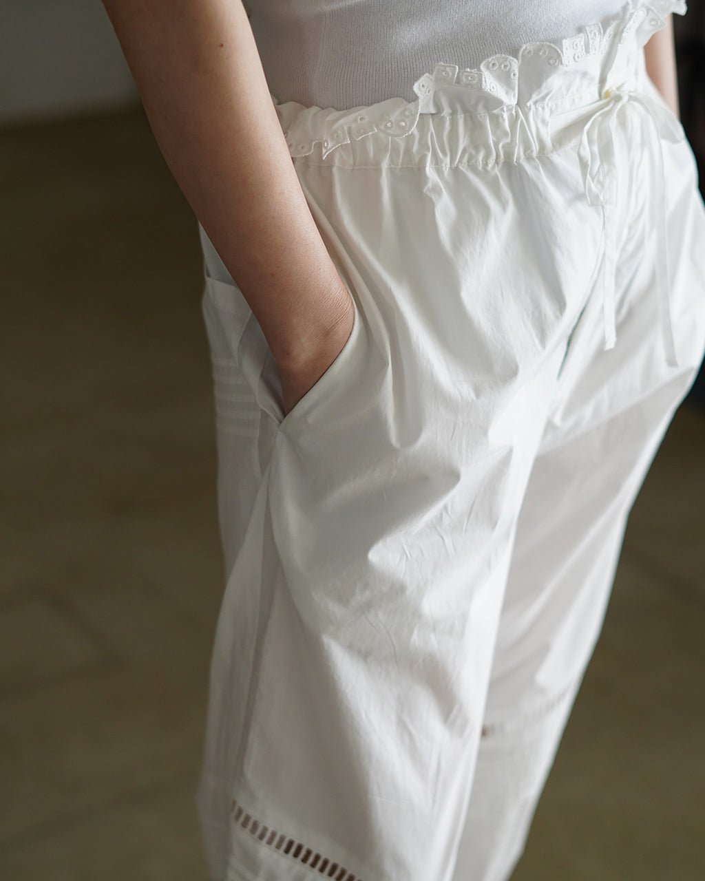 カットラッフルパンツ 26SS-7-J