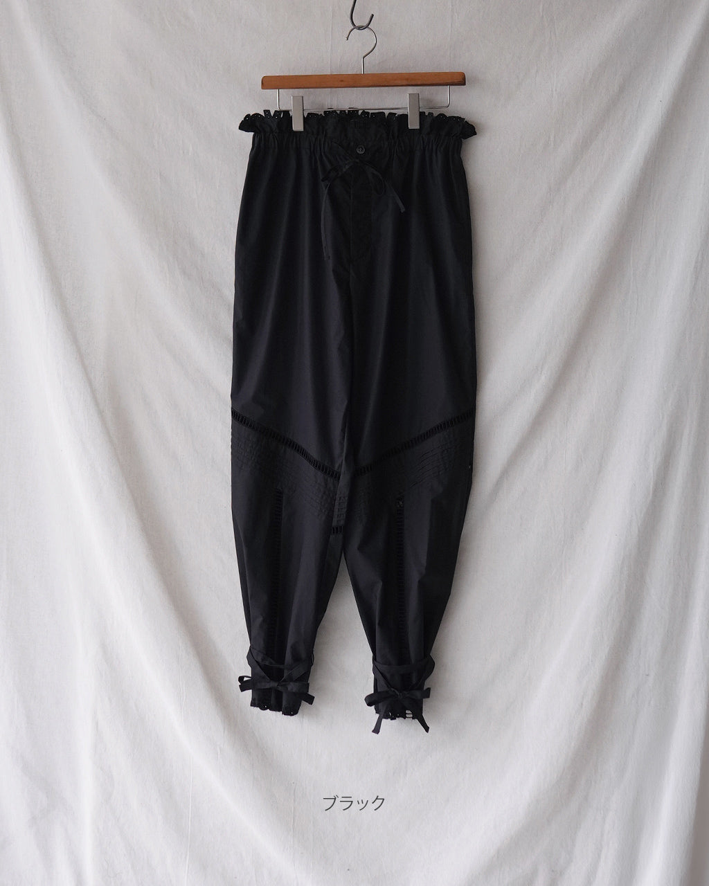 JUN MIKAMI ジュンミカミ カットラッフルパンツ レディース 26SS-7-J
