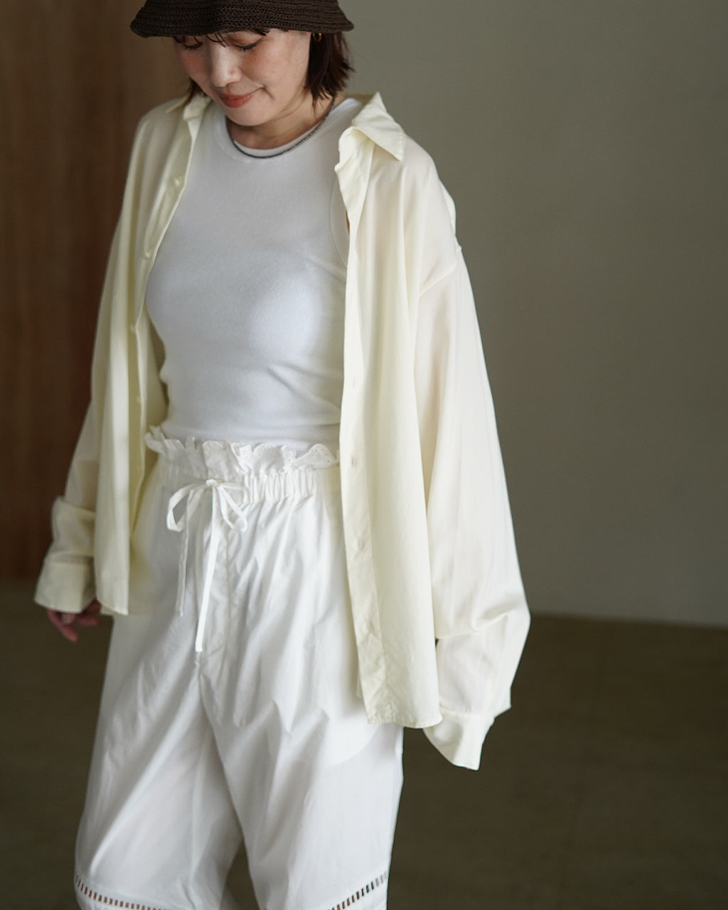 カットラッフルパンツ 26SS-7-J