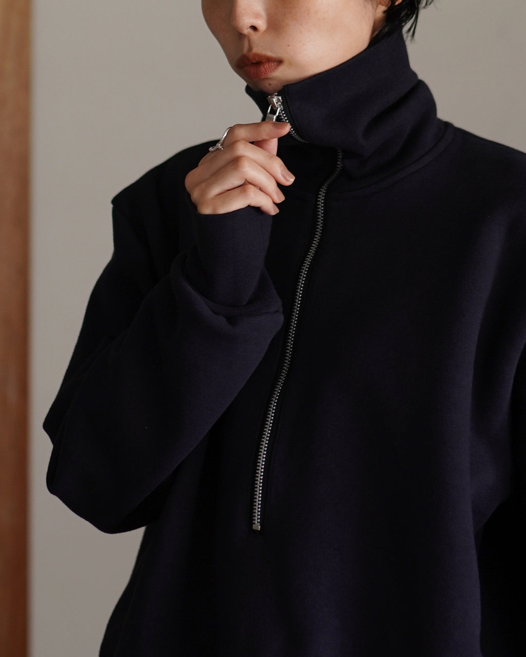 HALF ZIP PULL OVER JM-25AW-28-S
