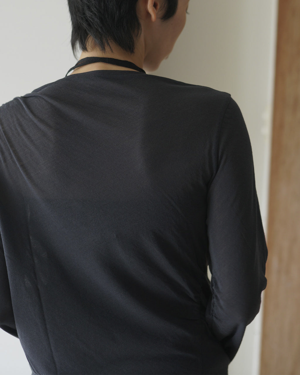 JUN MIKAMI Drape Long Sleeve JM-25AW-30-S
