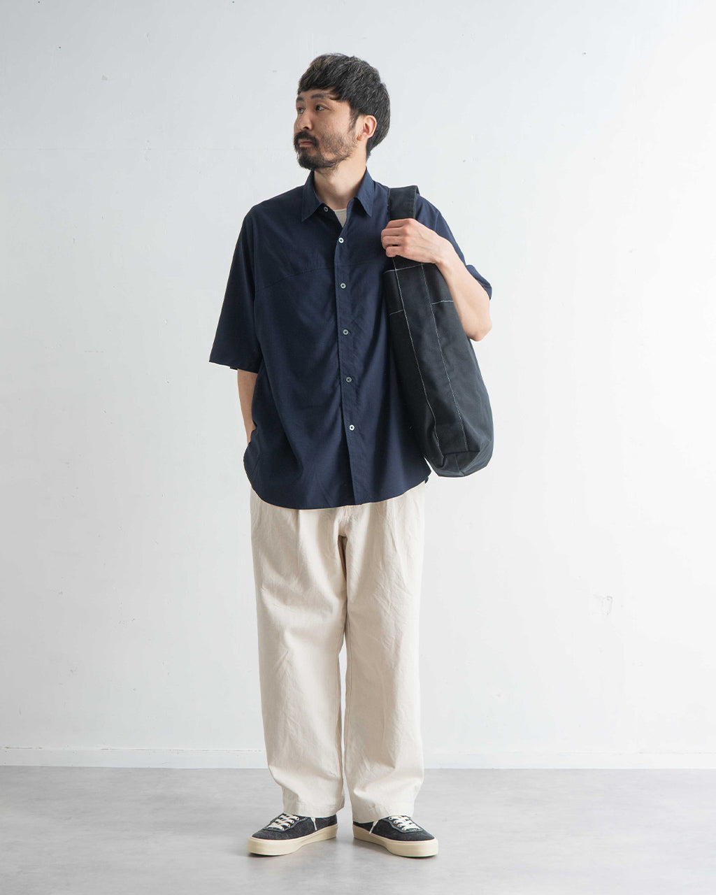 Kaan カーン バケットトートバッグ コットン BUCKET TOTE COTTON 鞄 かばん 肩掛け ワンハンドルバッグ K-BT-LC【クーポン対象外】