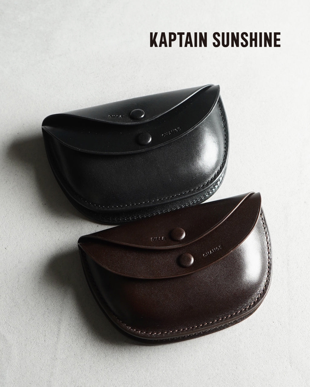 KAPTAIN SUNSHINE キャプテンサンシャイン ラウンド ウォレット スモール 財布 コインケース Round Wallet Sml KSBSRW103【クーポン対象外】【送料無料】