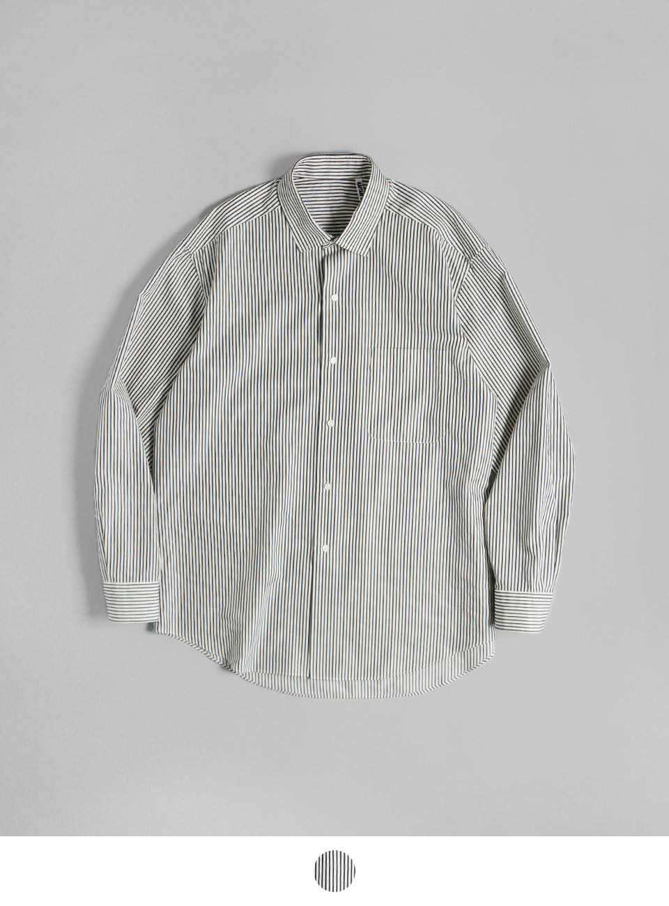 KAPTAIN SUNSHINE キャプテンサンシャイン コットン セミ スプレッド カラー シャツ Cotton Semi Spread  Collar Shirt KS23FSH08