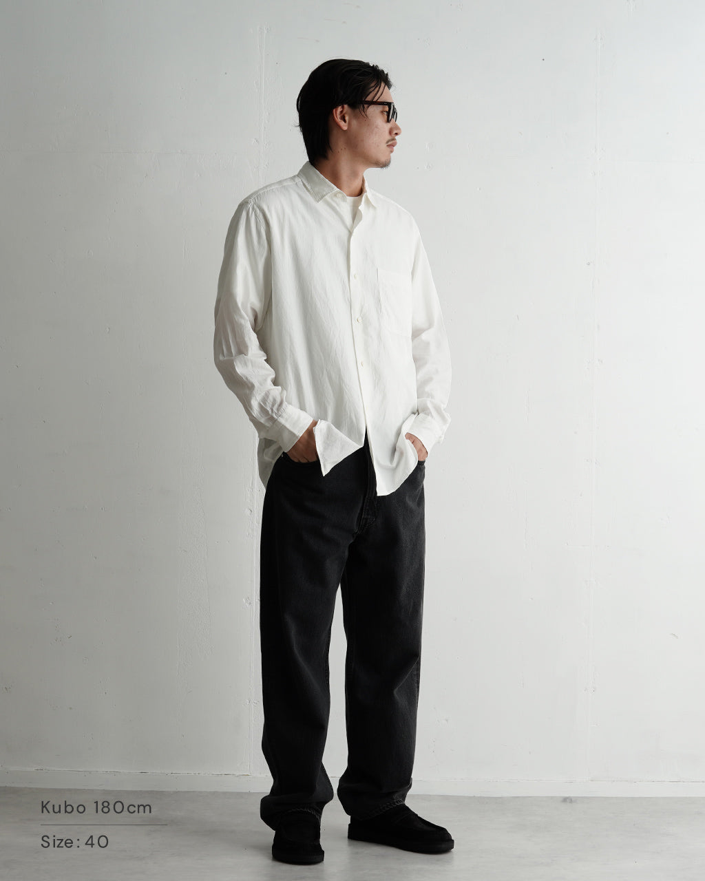 【SALE！30%OFF】KAPTAIN SUNSHINE キャプテンサンシャイン セミ スプレッド カラー シャツ Semi Spread Collar Shirt KS24FSH030608【送料無料】