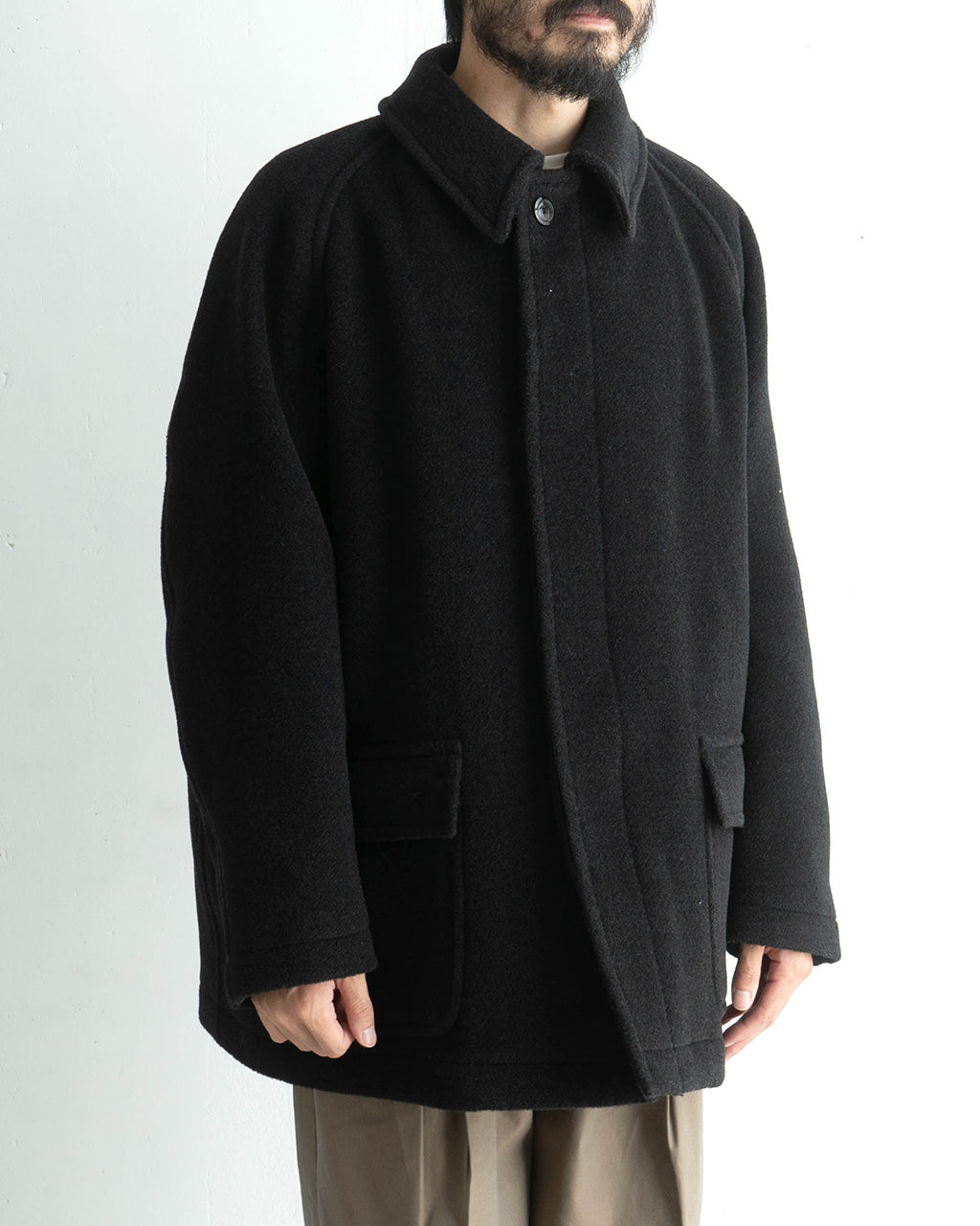 【SALE！20%OFF】KAPTAIN SUNSHINE キャプテンサンシャイン ショート トラベラーコート Short Traveller Coat ウール KS24FCO07【送料無料】