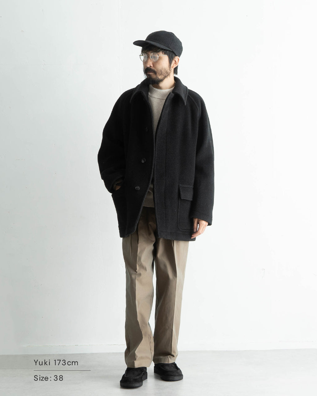 ＼合計3万円以上購入で20%OFFクーポン！／KAPTAIN SUNSHINE キャプテンサンシャイン ショート トラベラーコート Short Traveller Coat ウール KS24FCO07【送料無料】