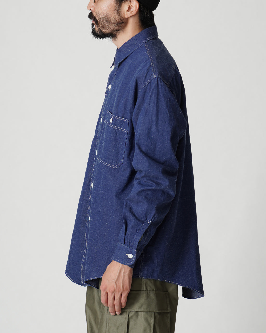 KAPTAIN SUNSHINE キャプテンサンシャイン ワーク シャツ WORK SHIRT KS24FSH07【送料無料】