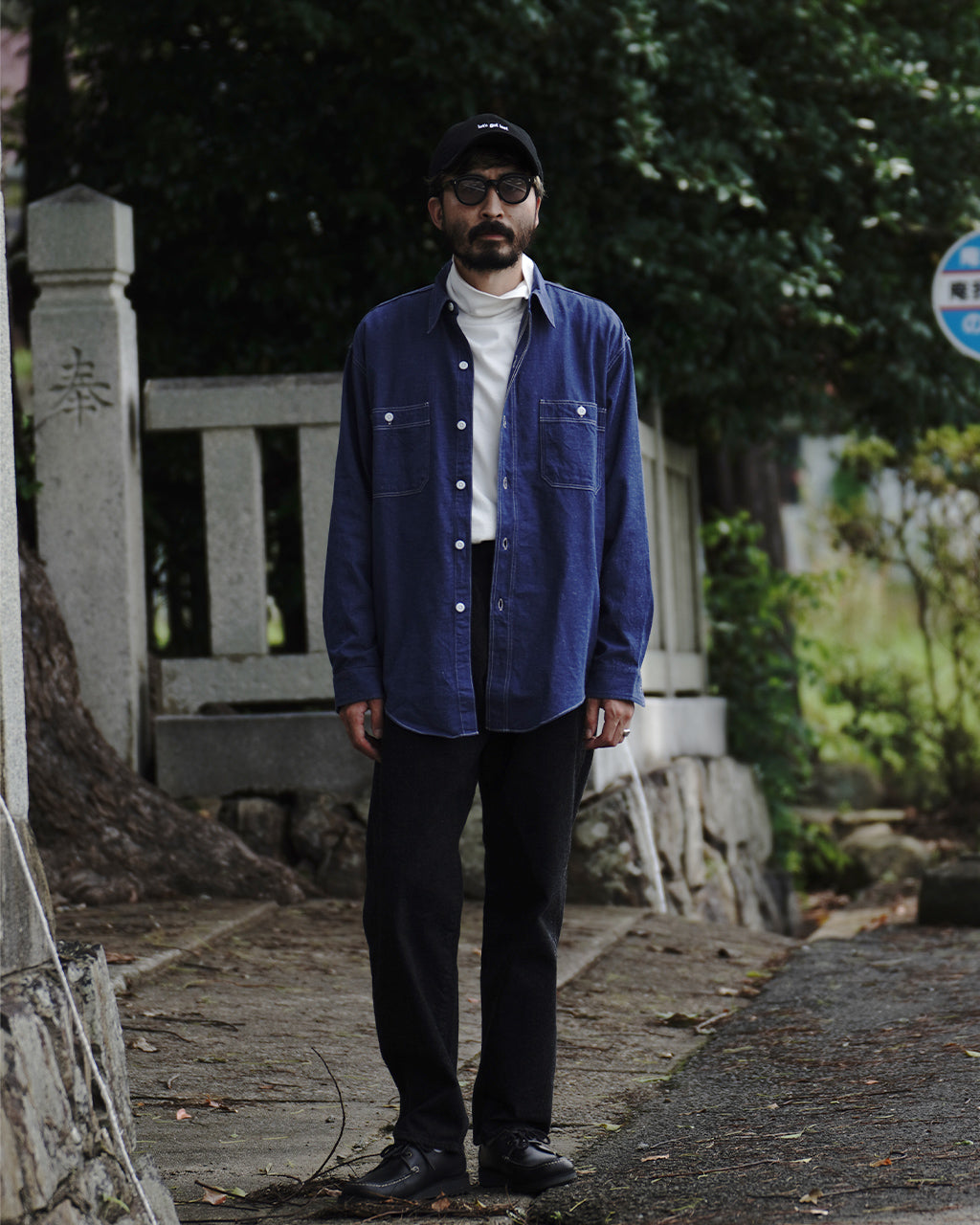 【SALE！40%OFF】KAPTAIN SUNSHINE キャプテンサンシャイン ワーク シャツ WORK SHIRT KS24FSH07【送料無料】