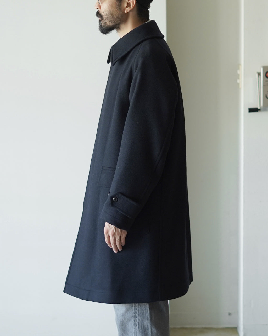 キャプテンサンシャイン　ステンカラーコート KS25FCO05]KAPTAIN SUNSHINE(キャプテンサンシャイン) Walker Coat