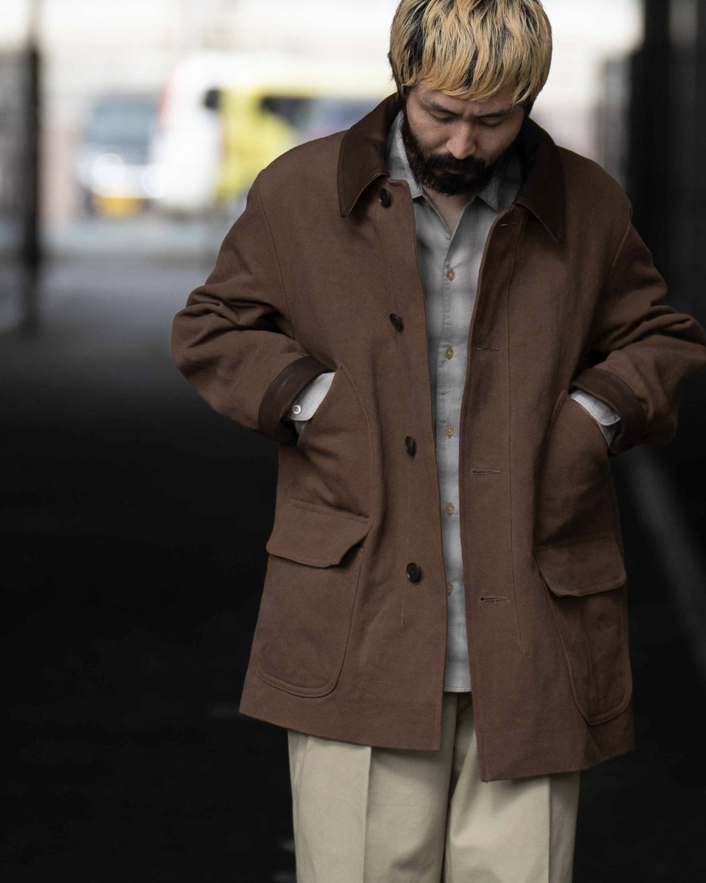 キャプテンサンシャイン　コットンヘンプワークコート Kaptain Sunshine KAPTAIN SUNSHINE キャプテンサンシャイン Cotton