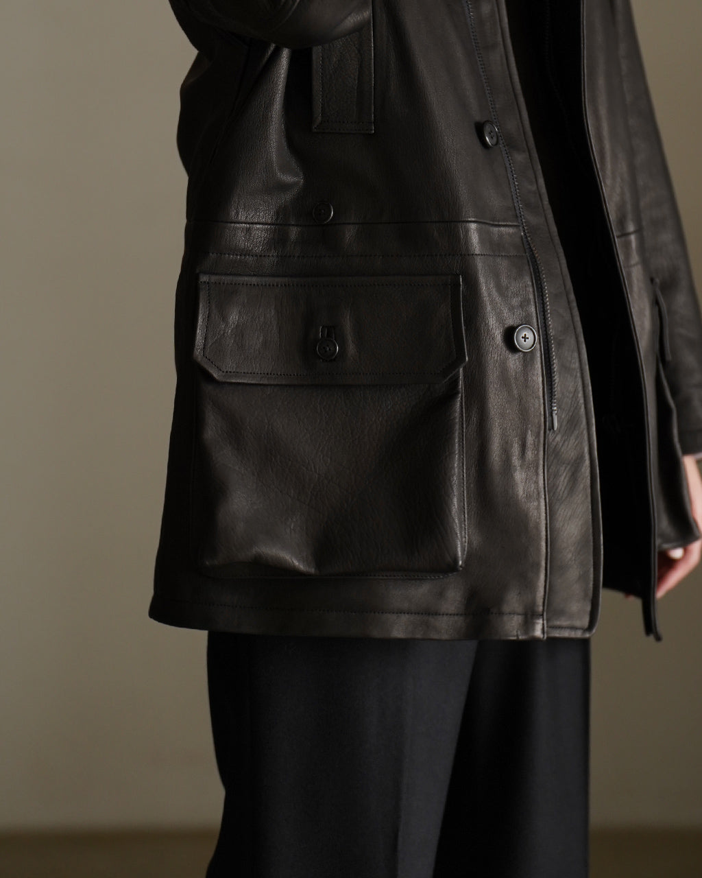 Deerskin Half Coat KS25FCO10