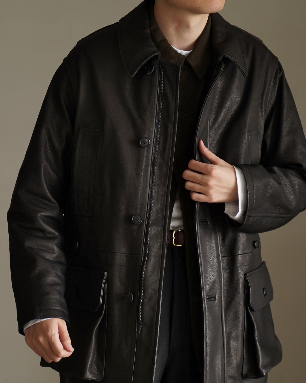 Deerskin Half Coat KS25FCO10