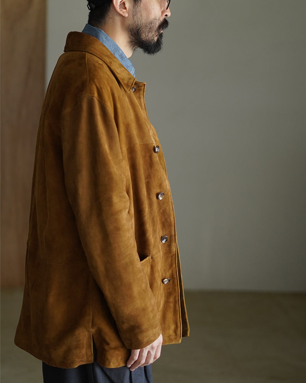 Kaptain Sunshine キャプテンサンシャイン シープスキン ハーフコート