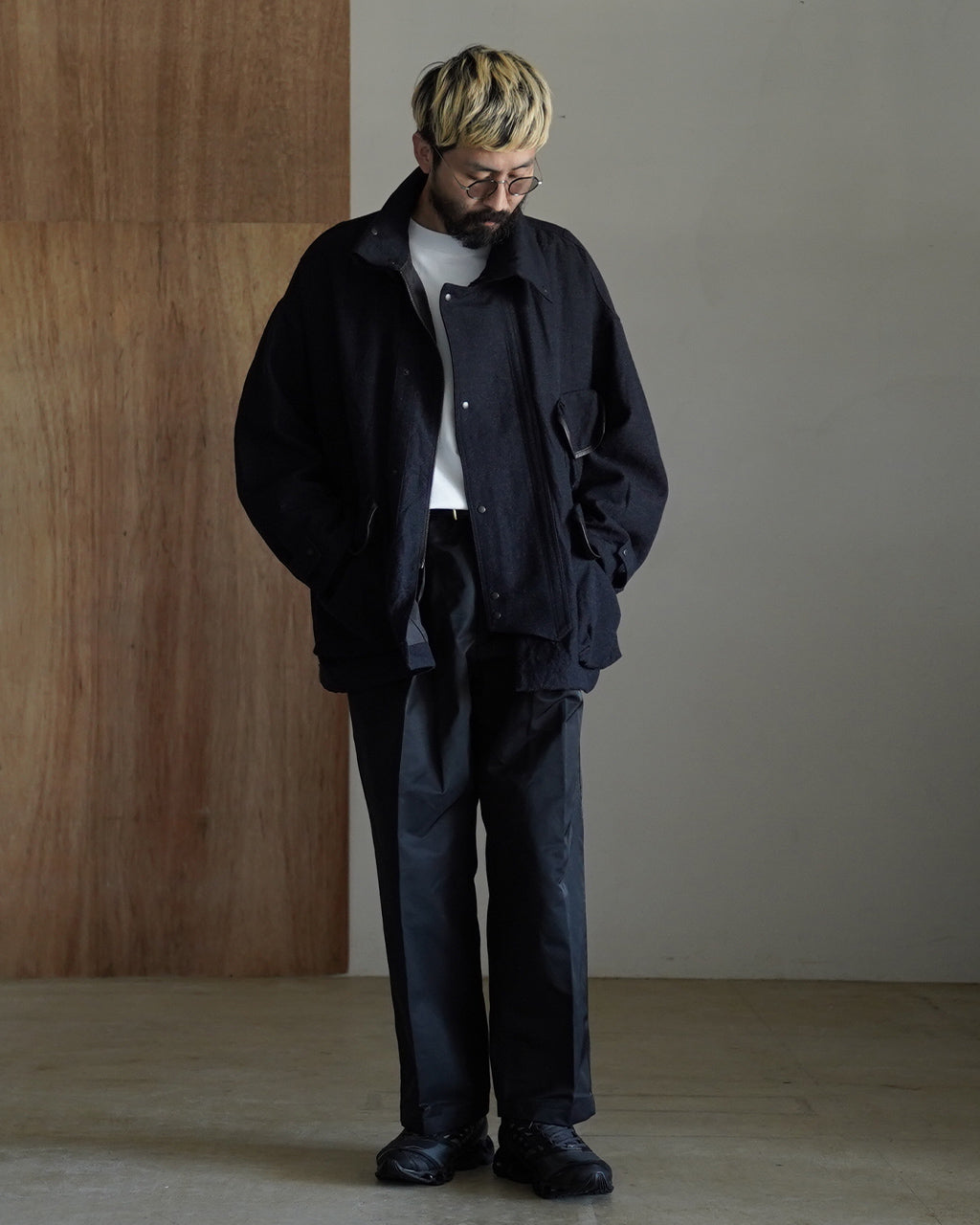 KAPTAIN SUNSHINE キャプテンサンシャイン ウールサージ ハンター