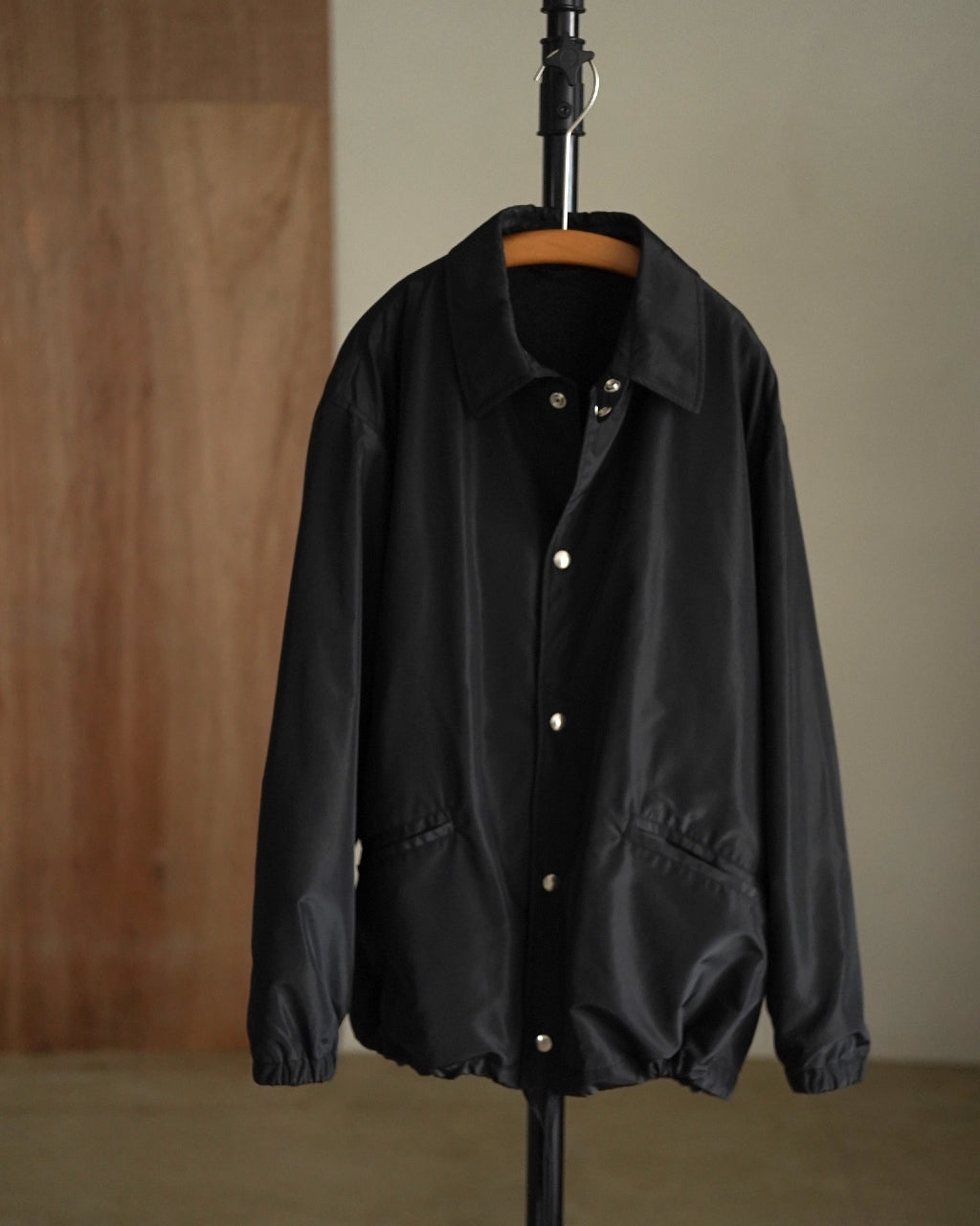 Silk Poly Coach Jacket KS25FJK18