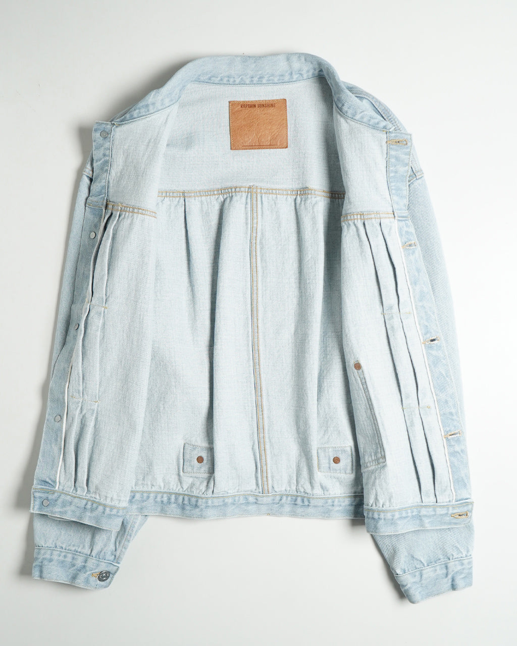 KAPTAIN SUNSHINE キャプテンサンシャイン デニム トラッカー 1ポケット ジャケット Denim Tracker 1P Jacket ライトアウター Gジャン KS25SJK28【クーポン対象外】【送料無料】