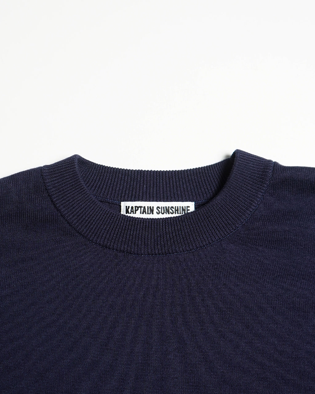 KAPTAIN SUNSHINE キャプテンサンシャイン コットンニット クルーネック プルオーバー セーター COTTON KNIT CREWNECK PULLOVER KS25SKN04【送料無料】