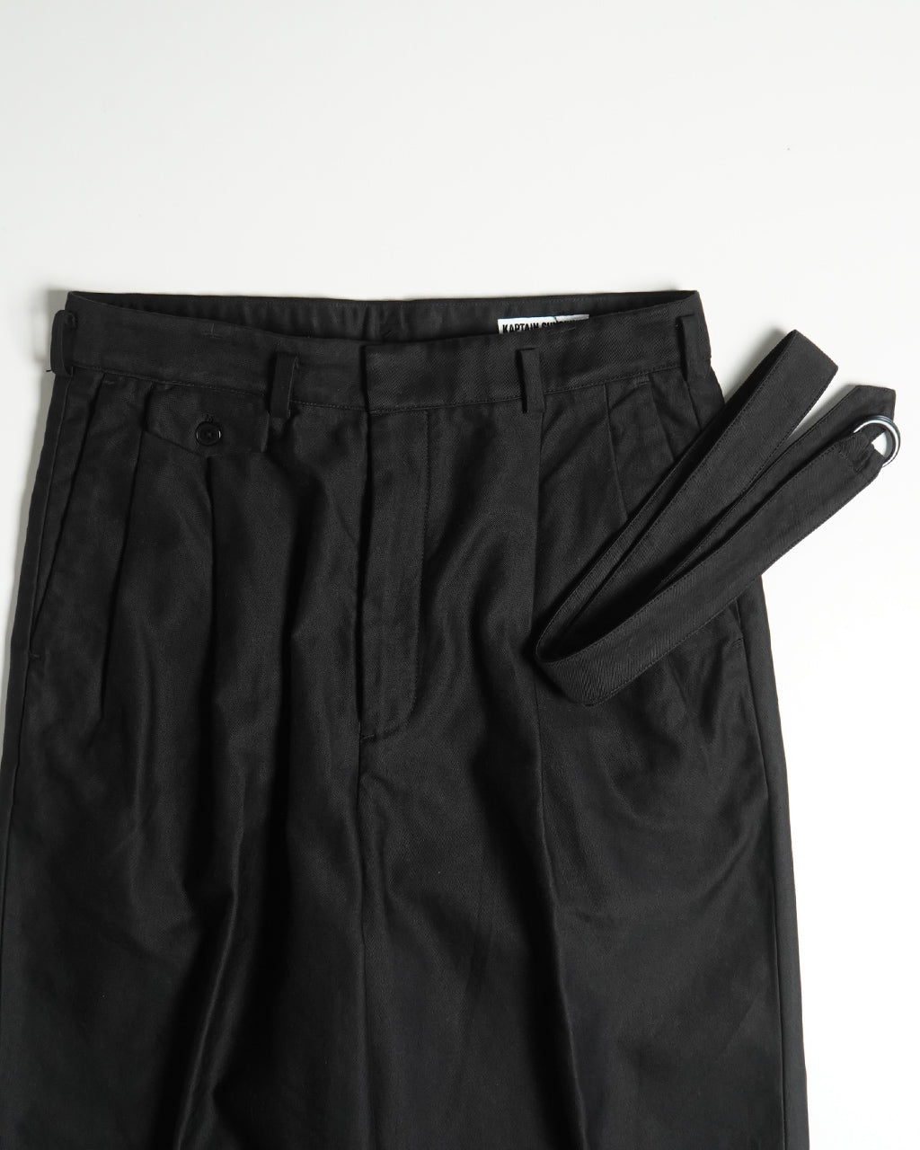 KAPTAIN SUNSHINE キャプテンサンシャイン ベルト付き トラウザー パンツ リビエラ パンタロン BELTED RIVIERA PANTALON KS25SPT14【送料無料】