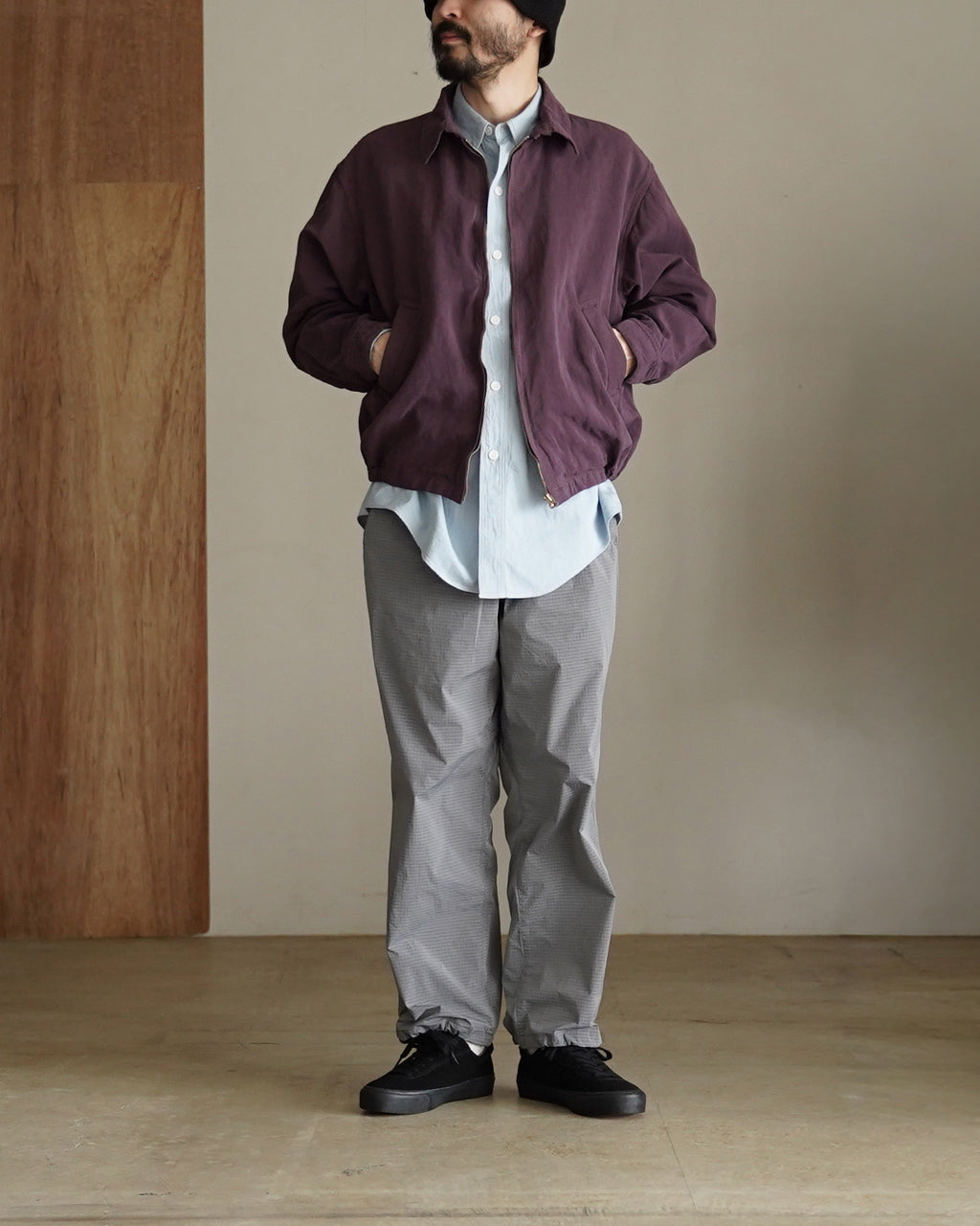 50s60s vintageUSAconmarジップギャバジャン スイングトップ 50's 60's ヴィンテージ ギャバジン ジャケット ギャバジャン