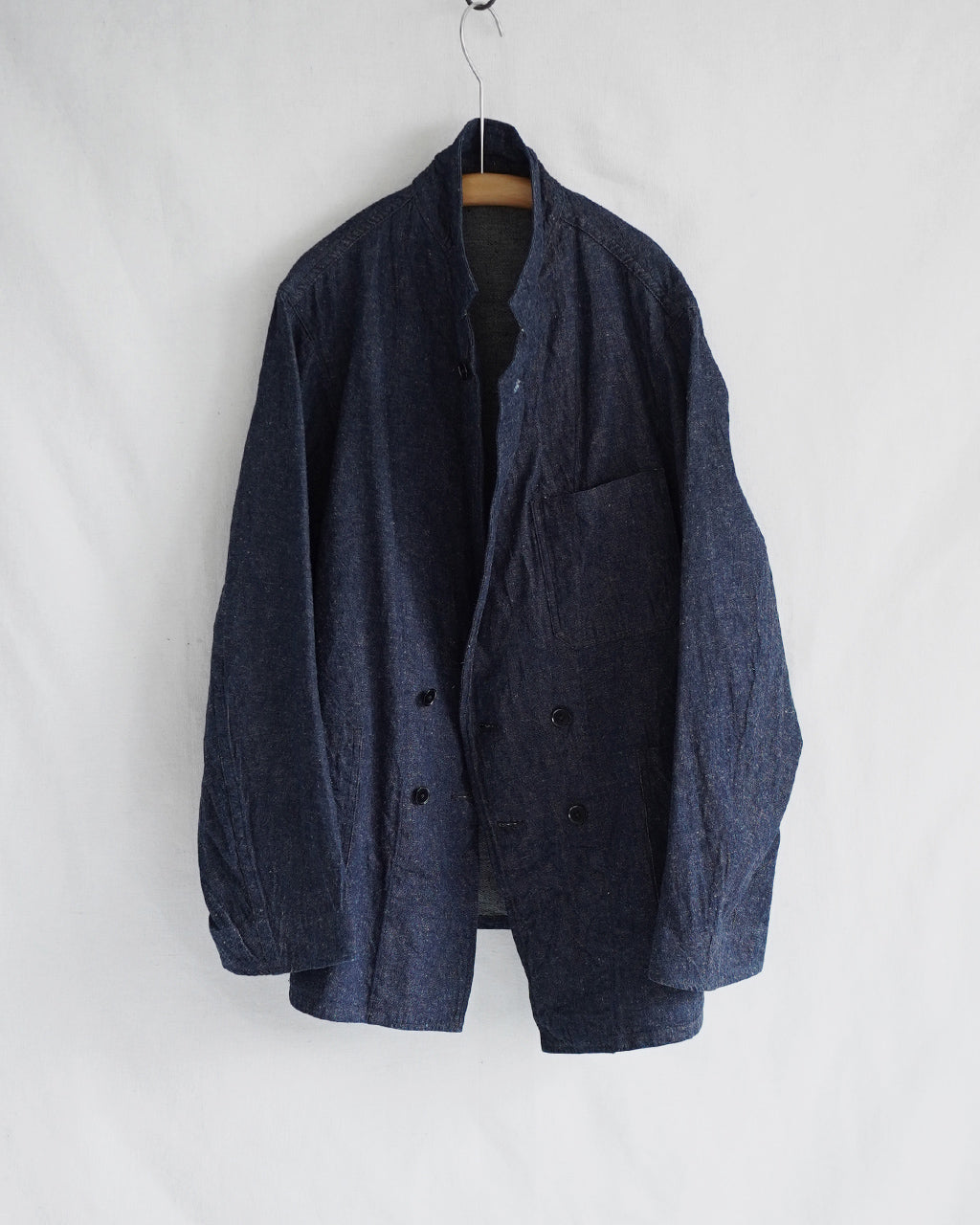 Cotton Linen Denim DB Take Easy Jacket KS26SJK33