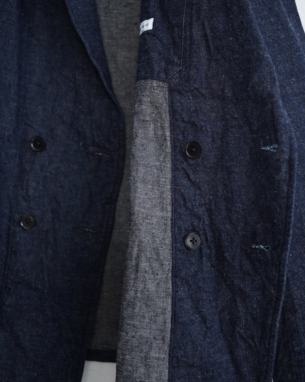 Cotton Linen Denim DB Take Easy Jacket KS26SJK33