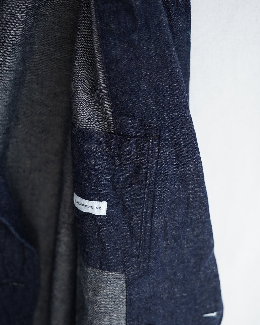 Cotton Linen Denim DB Take Easy Jacket KS26SJK33