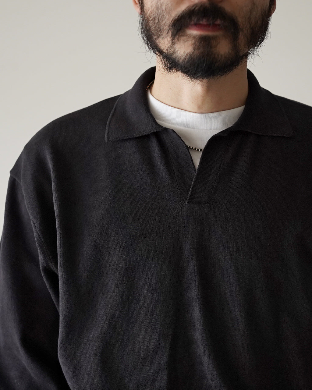 KAPTAIN SUNSHINE キャプテンサンシャイン コットンニット スキッパー