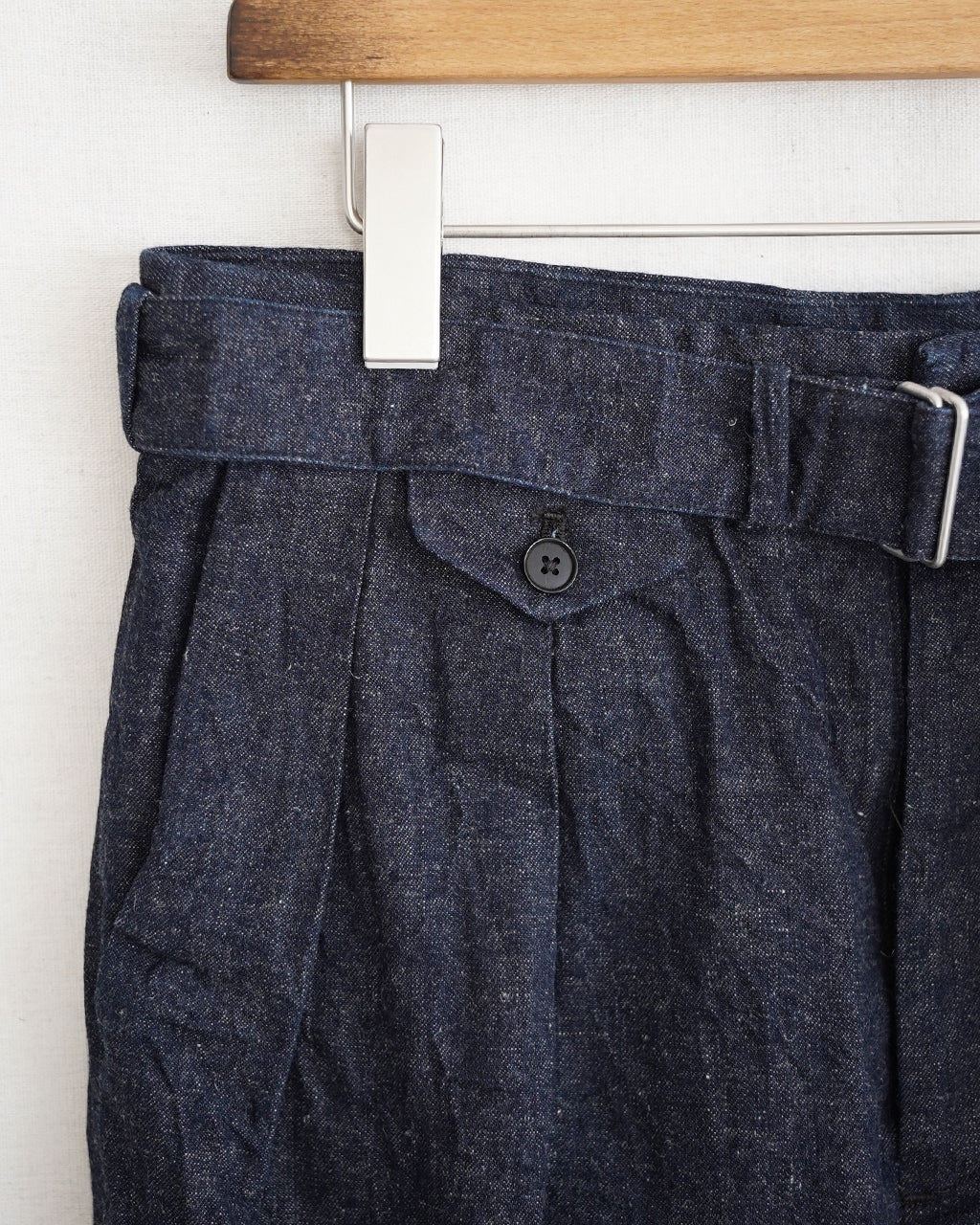 Cotton Linen Denim Riviera Trousers KS26SPT28