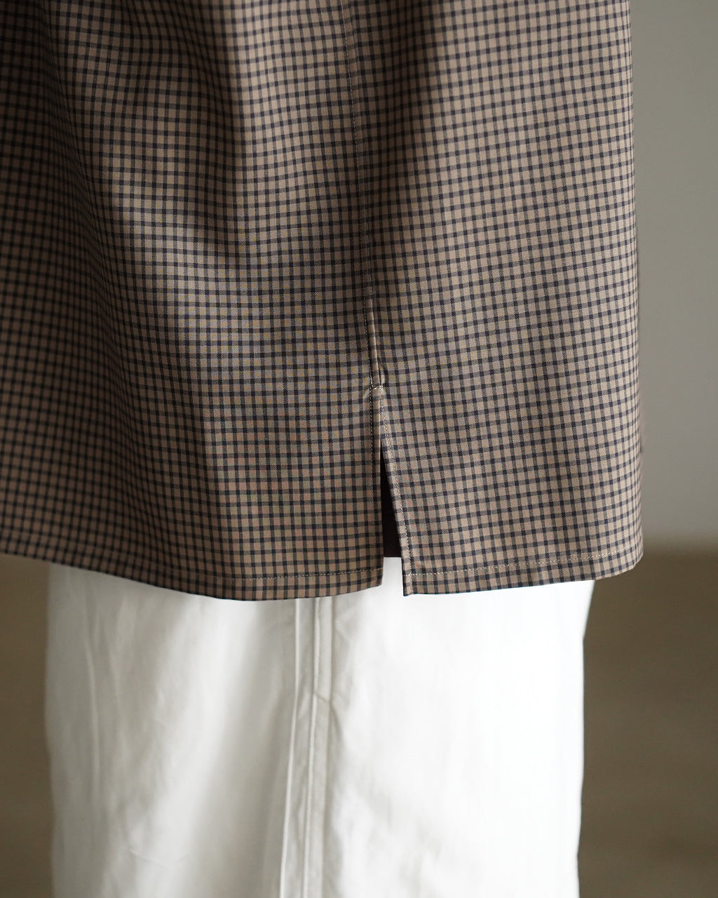 Summer Wool Open Collar Shirt KS26SSH01