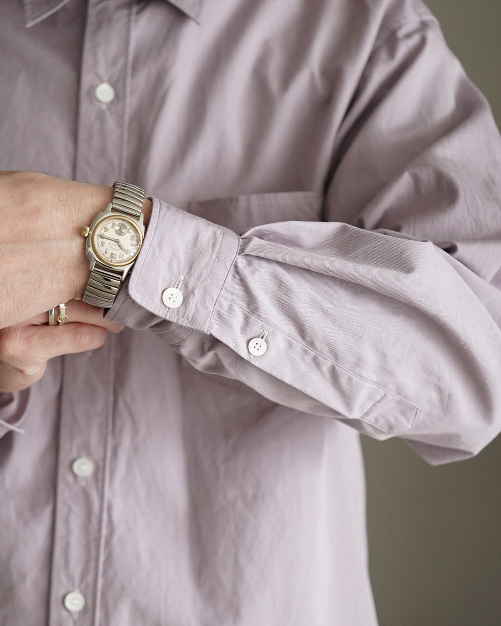 Hakeme Chambray Classic Dress Shirt KS26SSH07