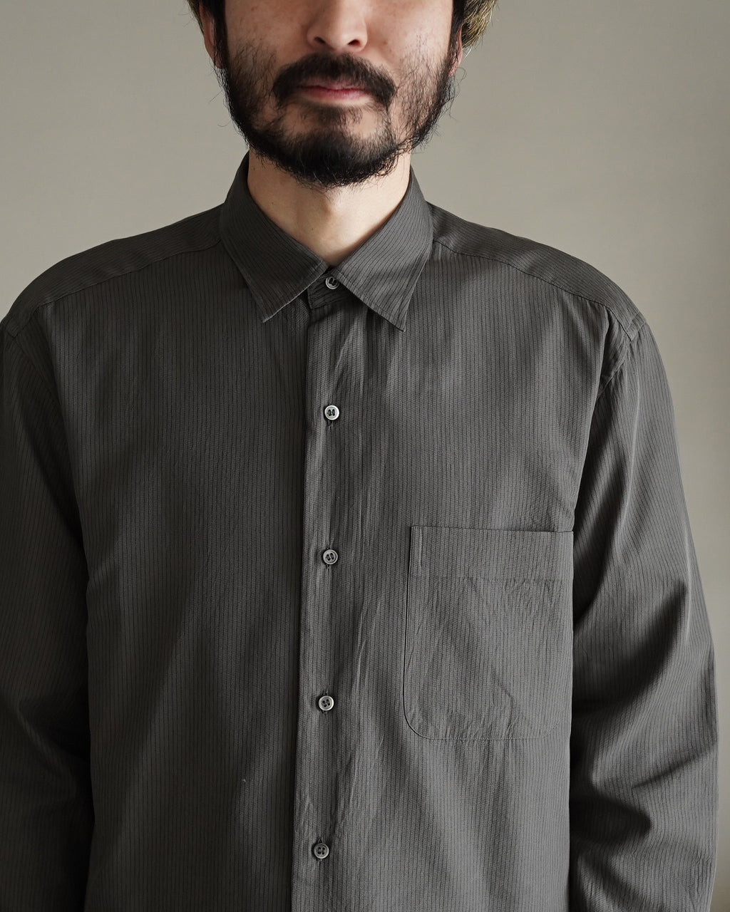 Regular Collar Shirt STRIPE KS26SSH09