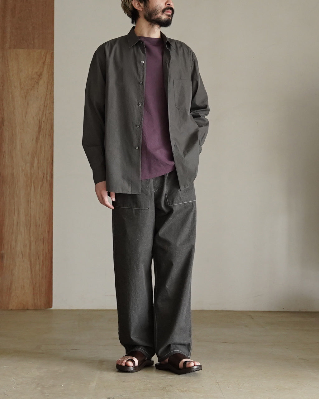 Regular Collar Shirt STRIPE KS26SSH09