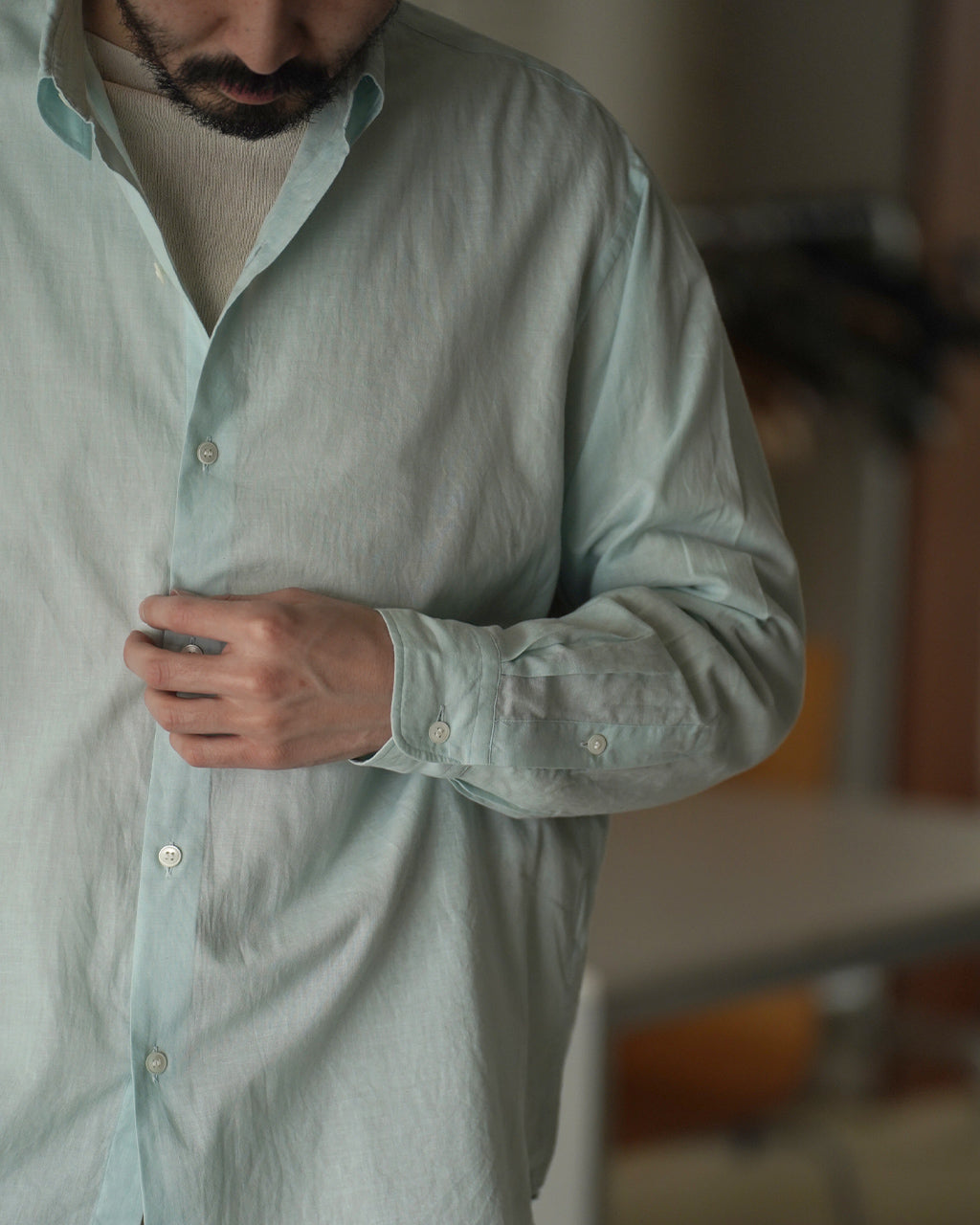 KAPTAIN SUNSHINE キャプテンサンシャイン シャツ メンズ Plain Shirt