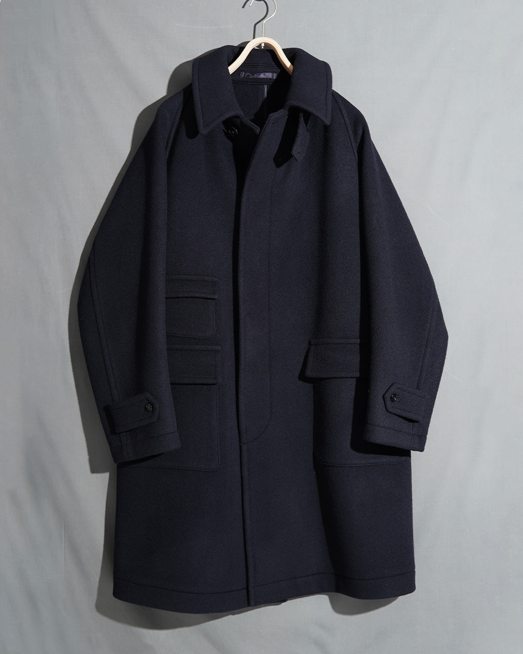 ８２５００円カラー新品 KAPTAIN SUNSHINE Melton Fooded Coat
