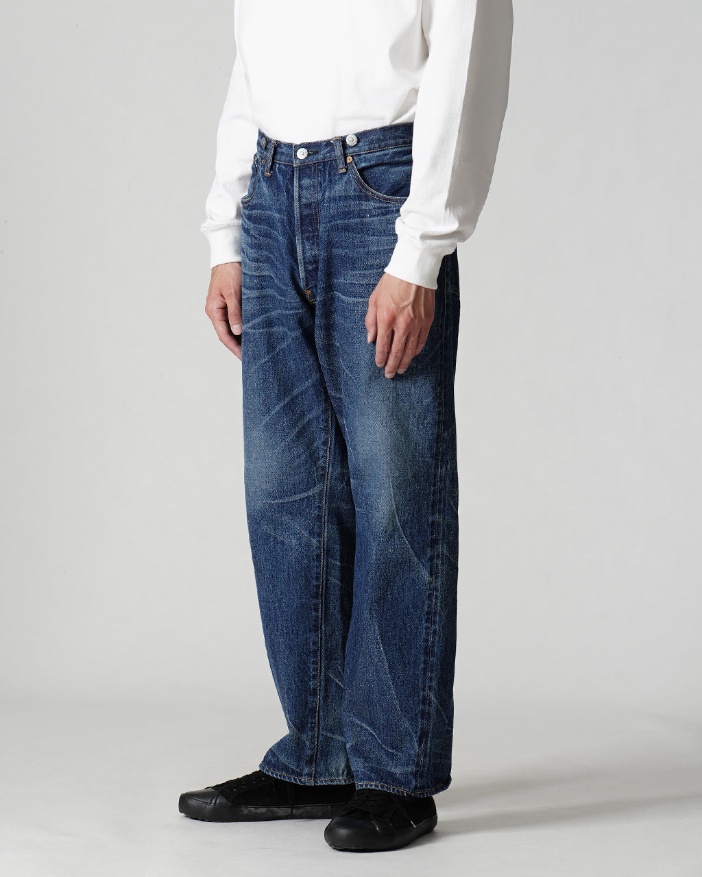 KAPTAIN SUNSHINE キャプテンサンシャイン 1930 ストレート デニム パンツ ヴィンテージウォッシュ 1930 Straight Denim Pants ジーンズ KSBS203DZ【送料無料】