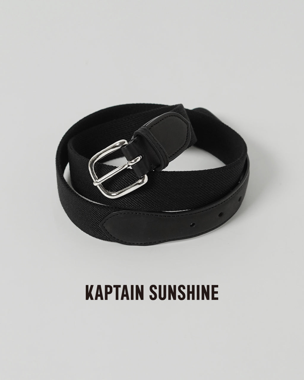 KAPTAIN SUNSHINE キャプテンサンシャイン ラバー ベルト レザー RUBBER BELT KSBSRB107 0111【クーポン対象外】【送料無料】